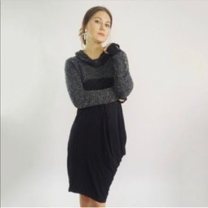 SALE 2026 Deux Mille Vingt Six Black Boucle Dress